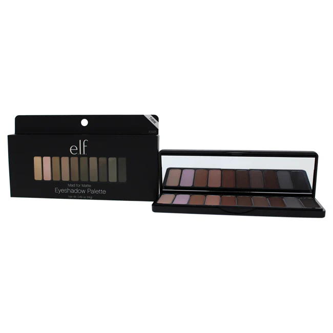 e.l.f. Mad for Matte Eyeshadow Palette - Nude Mood by e.l.f. for Women - 0.49 oz Eyeshadow - Olabens