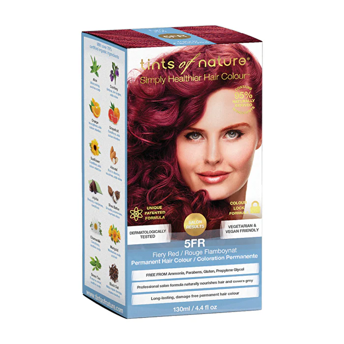 Tints of Nature Permanent Hair Colour Fiery Red 5FR - Olabens