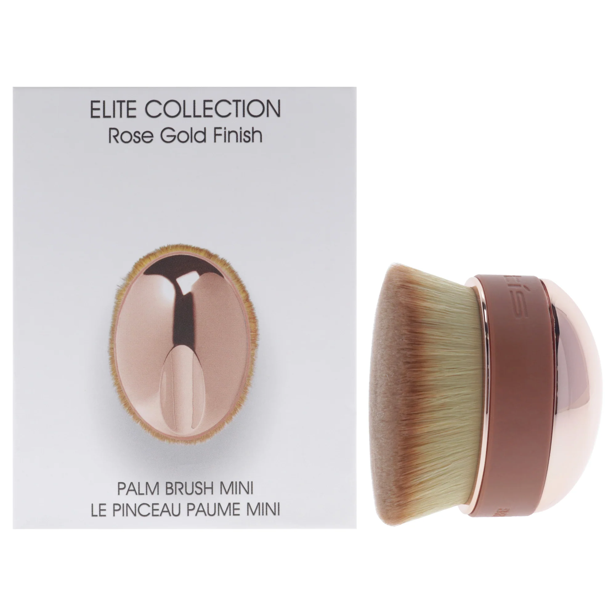 Elite Collection Palm Brush Mini - Rose Gold by Artis for Women - 1 Pc Brush - Olabens