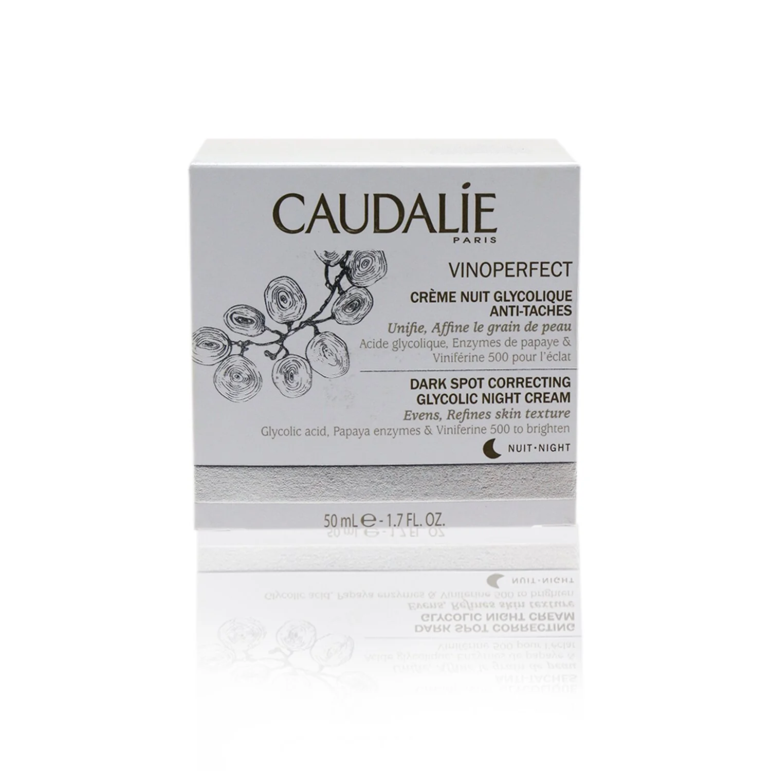 Caudalie Vinoperfect Dark Spot Correcting Glycolic Night Cream  50ml/1.7oz - Olabens