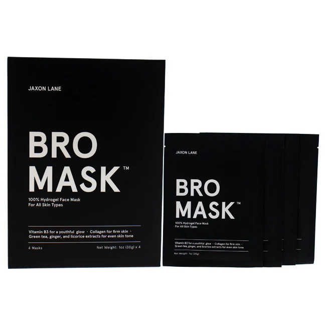 Jaxon Lane Bro Sheet Mask by Jaxon Lane for Unisex - 4 Pc Mask - Olabens