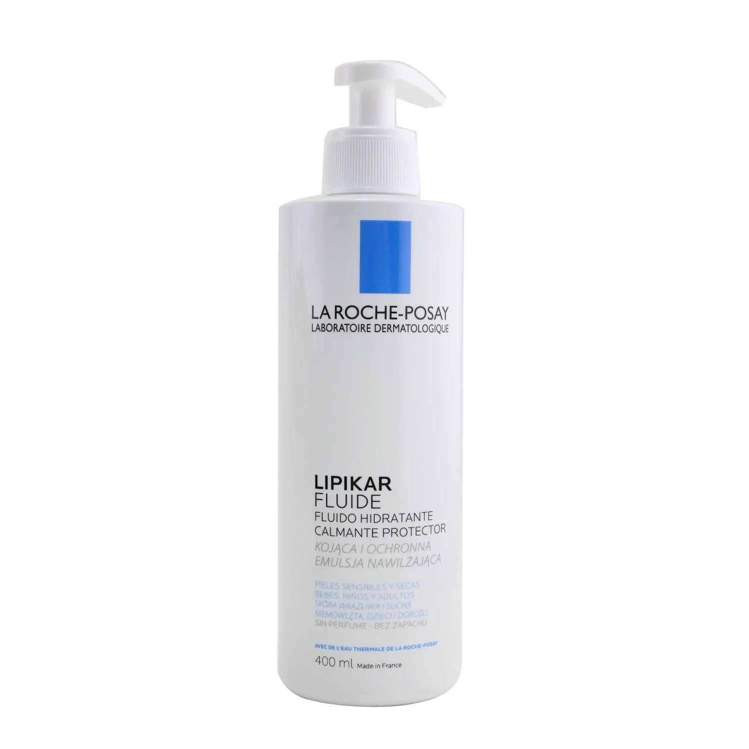 La Roche Posay Lipikar Fluide - Soothing Protecting Fluid (Fragrance-Free)  400ml/13.5oz - Olabens