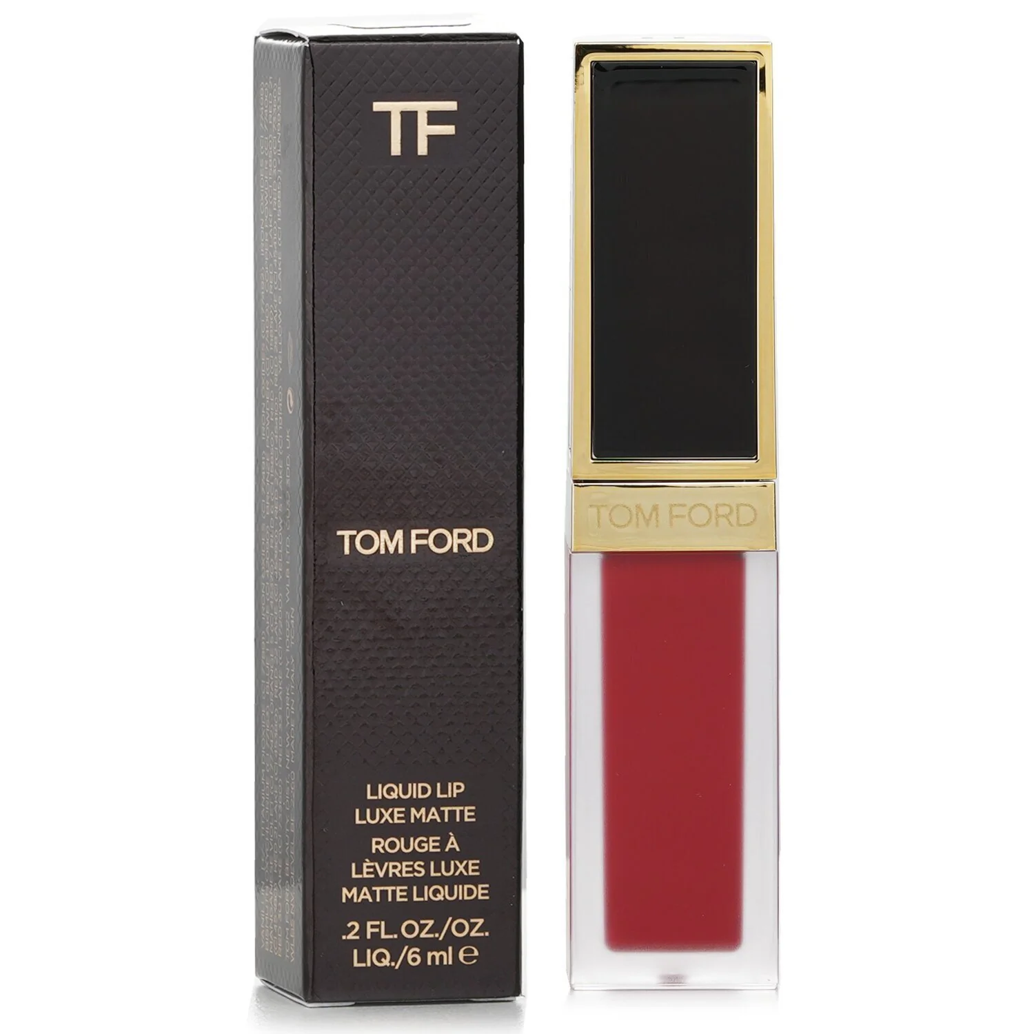 Tom Ford Liquid Lip Luxe Matte - #16 Scarlet Rouge  6ml/0.2oz - Olabens