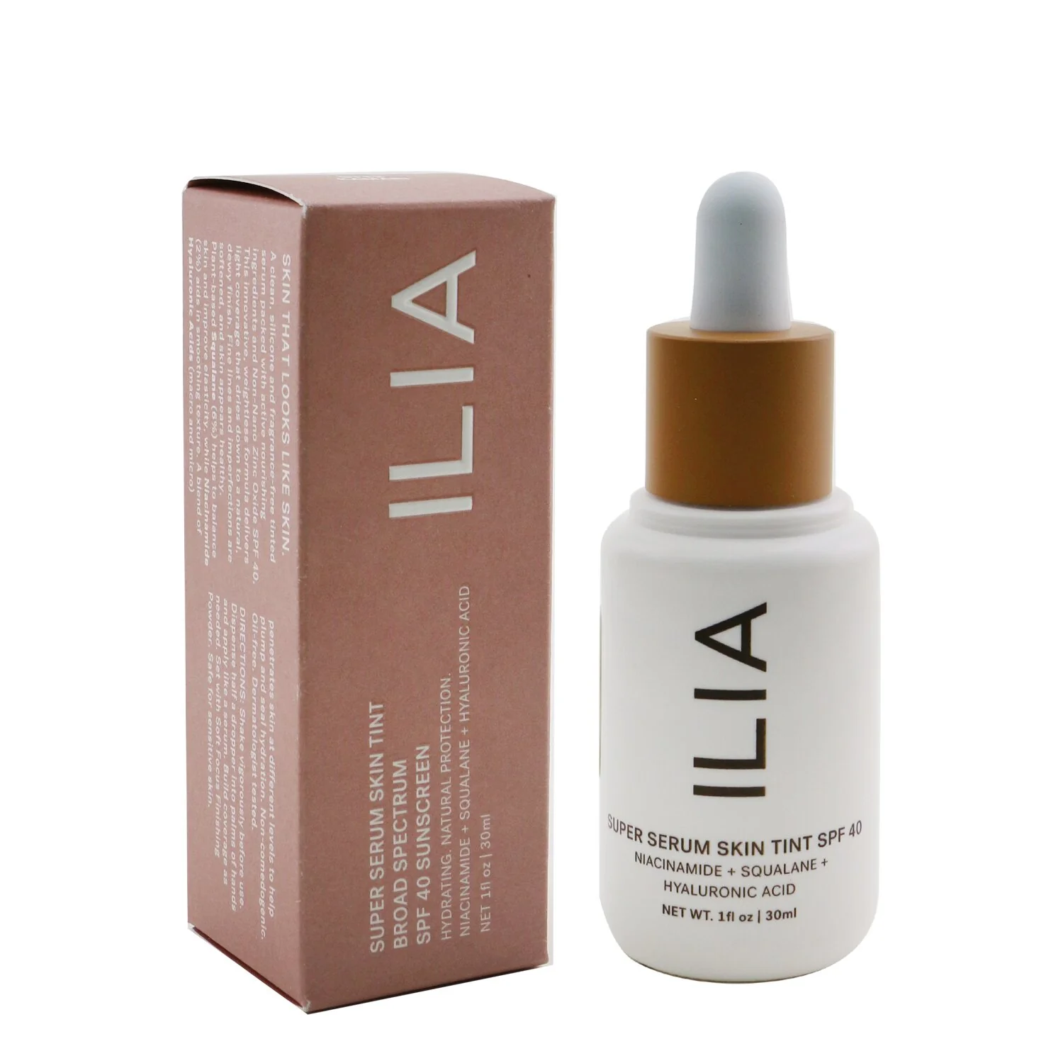 ILIA Super Serum Skin Tint SPF 40 - # ST3 Balos (Very Light With Neutral Cool Undertones)  30ml/1oz - Olabens