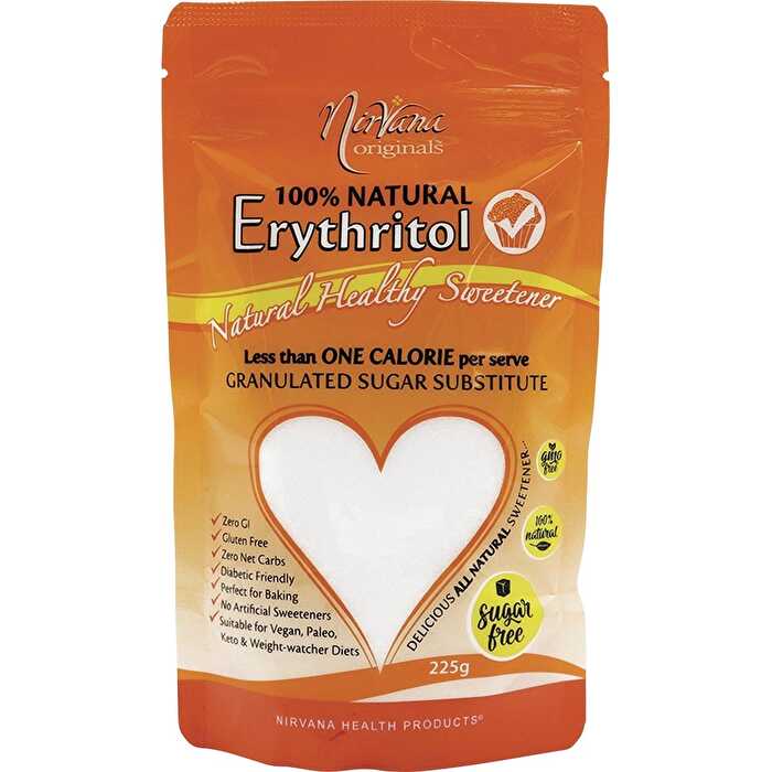 Nirvana Originals Erythritol 100% Natural 225g - Olabens