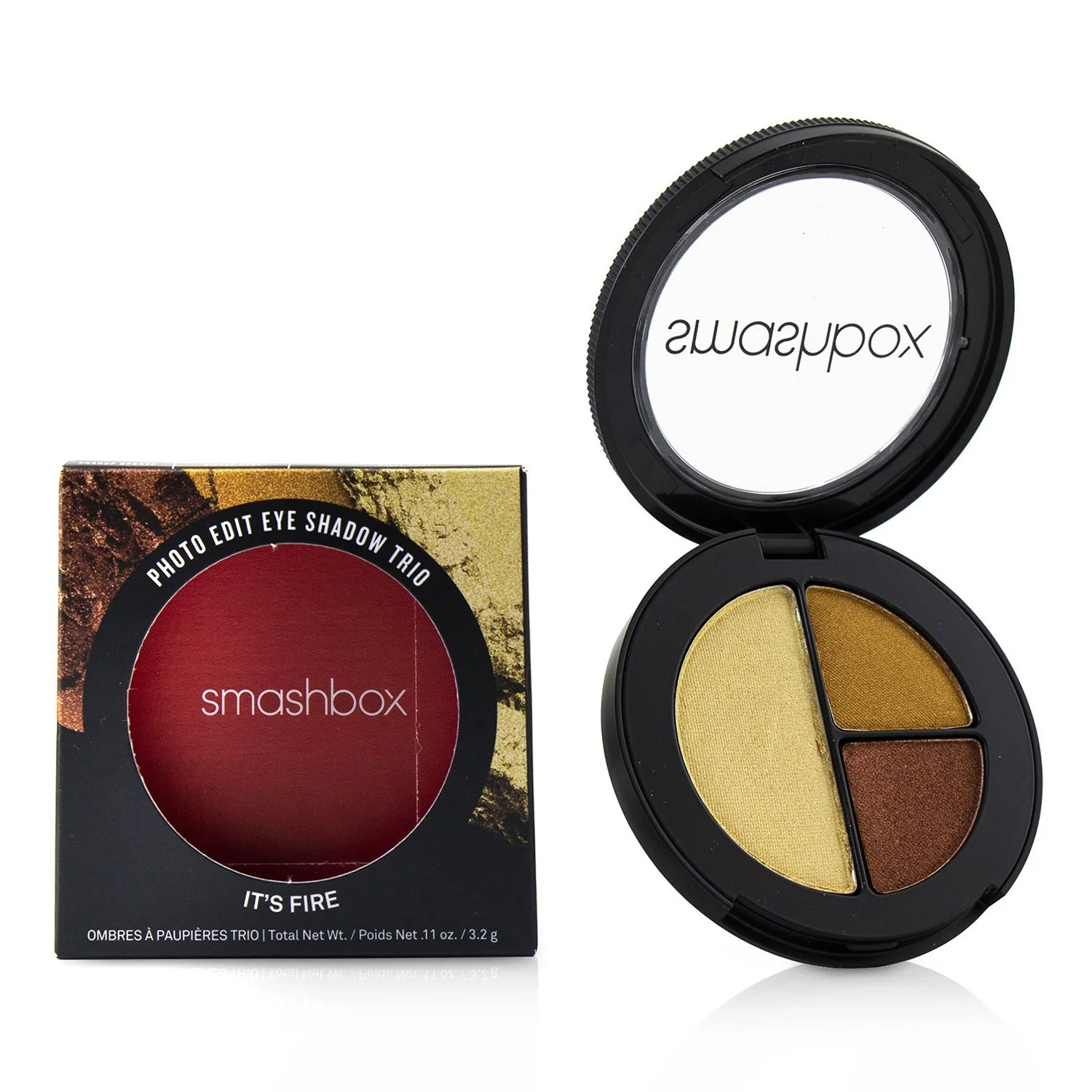 Smashbox Photo Edit Eye Shadow Trio - # Punked (Blackout, Punked, Rock Icon)  3.2g/0.11oz - Olabens