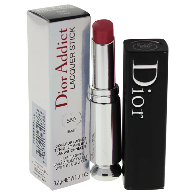 Christian Dior Lacquer Stick - # 550 Tease by Christian Dior for Women - 0.11 oz Lipstick - Olabens