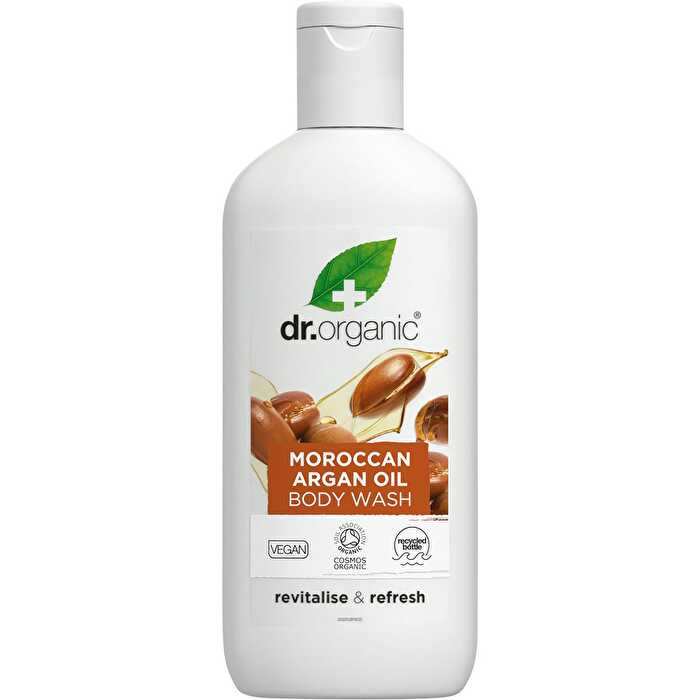 Dr Organic Body Wash Moroccan Argan Oil 250ml - Olabens