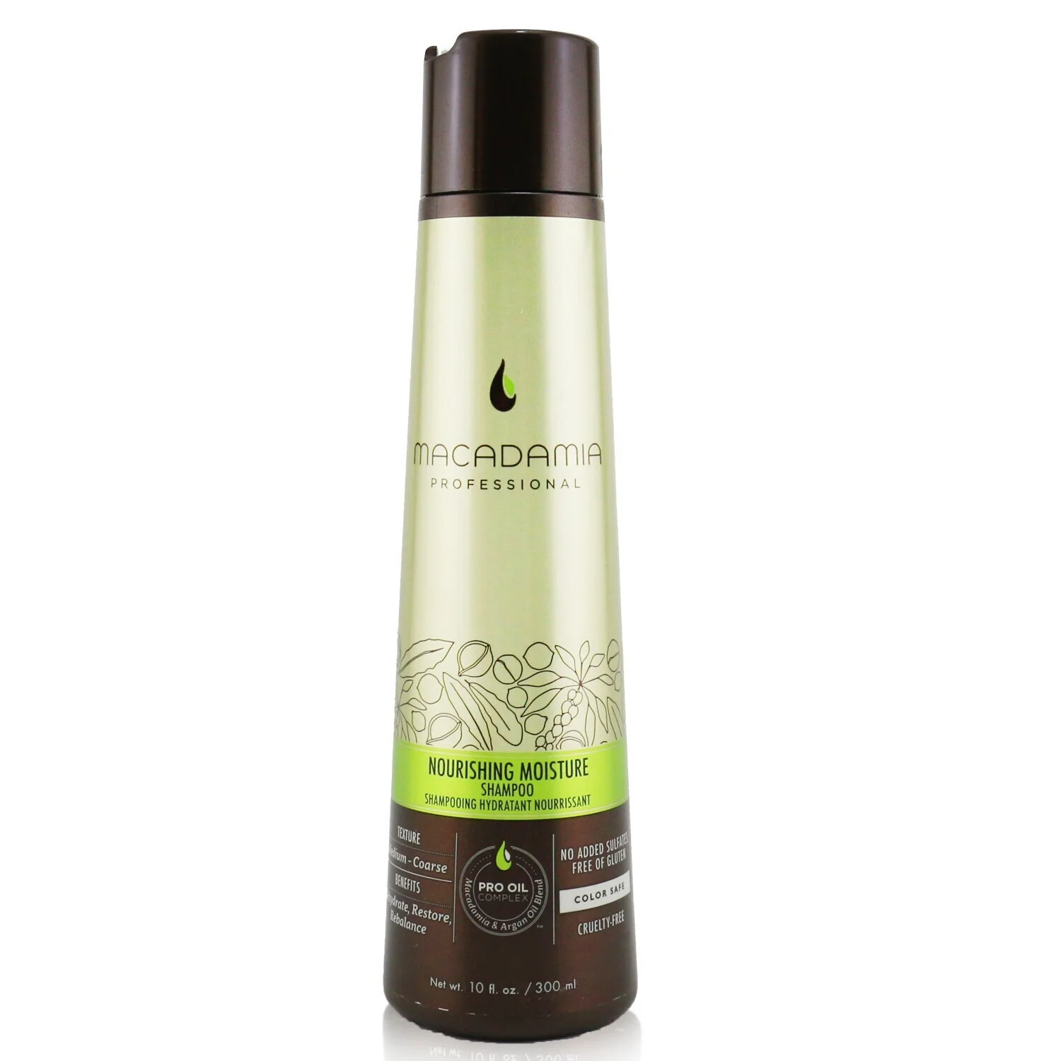 Macadamia Natural Oil Professional Nourishing Repair Shampoo (Medium to Coarse Textures)  300ml/10oz - Olabens