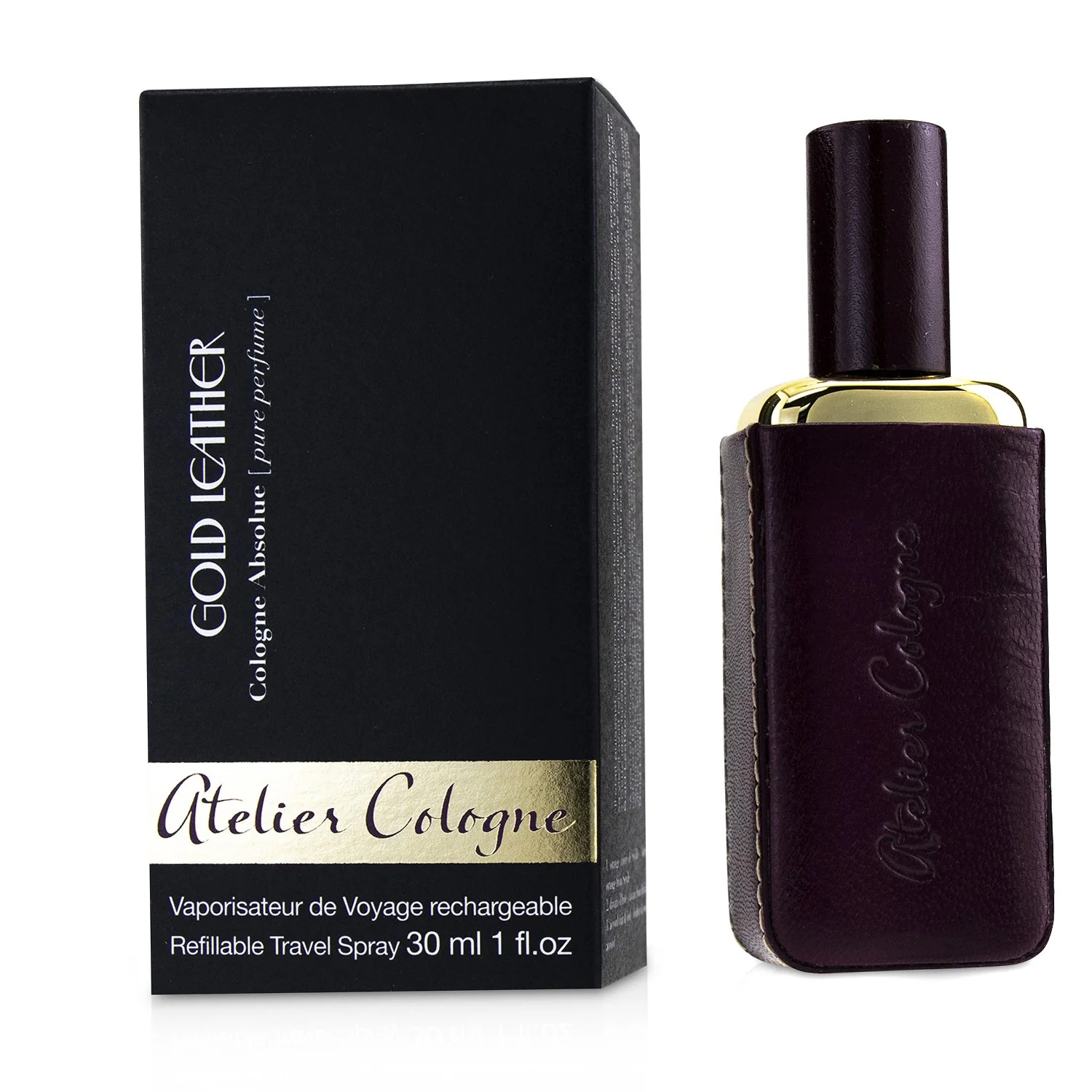 Atelier Cologne Gold Leather Cologne Absolue Spray  100ml/3.3oz - Olabens