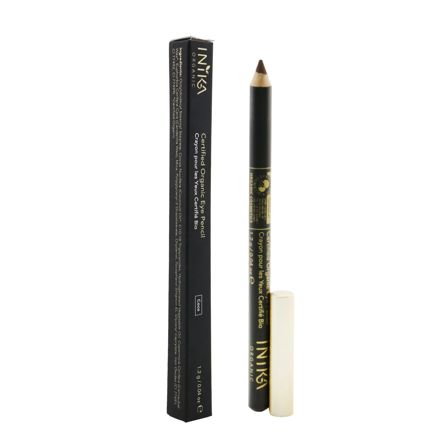 INIKA Organic Certified Organic Eye Pencil - # 02 Coco  1.2g/0.04oz - Olabens