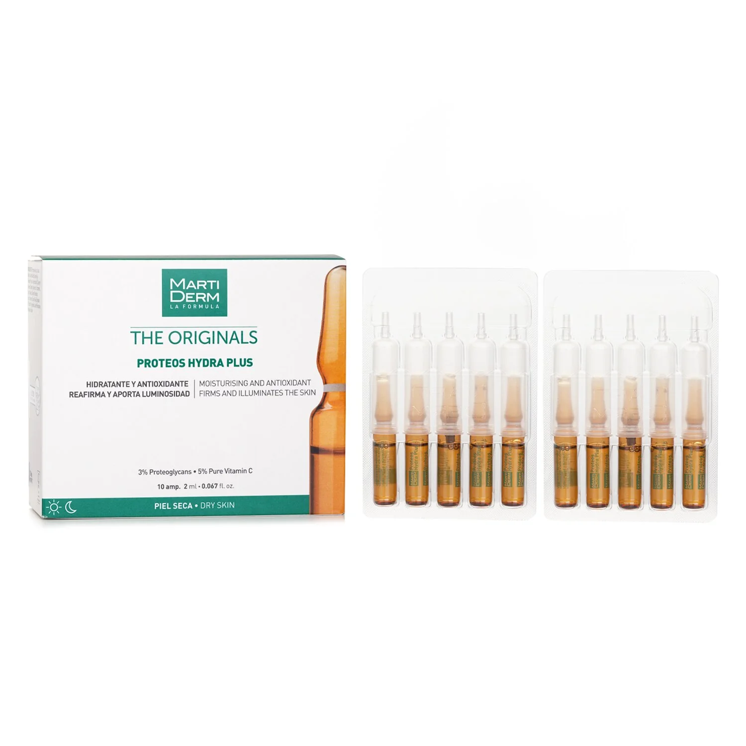Martiderm The Originals Proteos Hydra Plus Ampoules  30x 2ml - Olabens