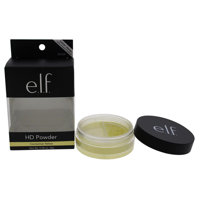 e.l.f. High Definition Powder - Corrective Yellow by e.l.f. for Women - 0.28 oz Powder - Olabens