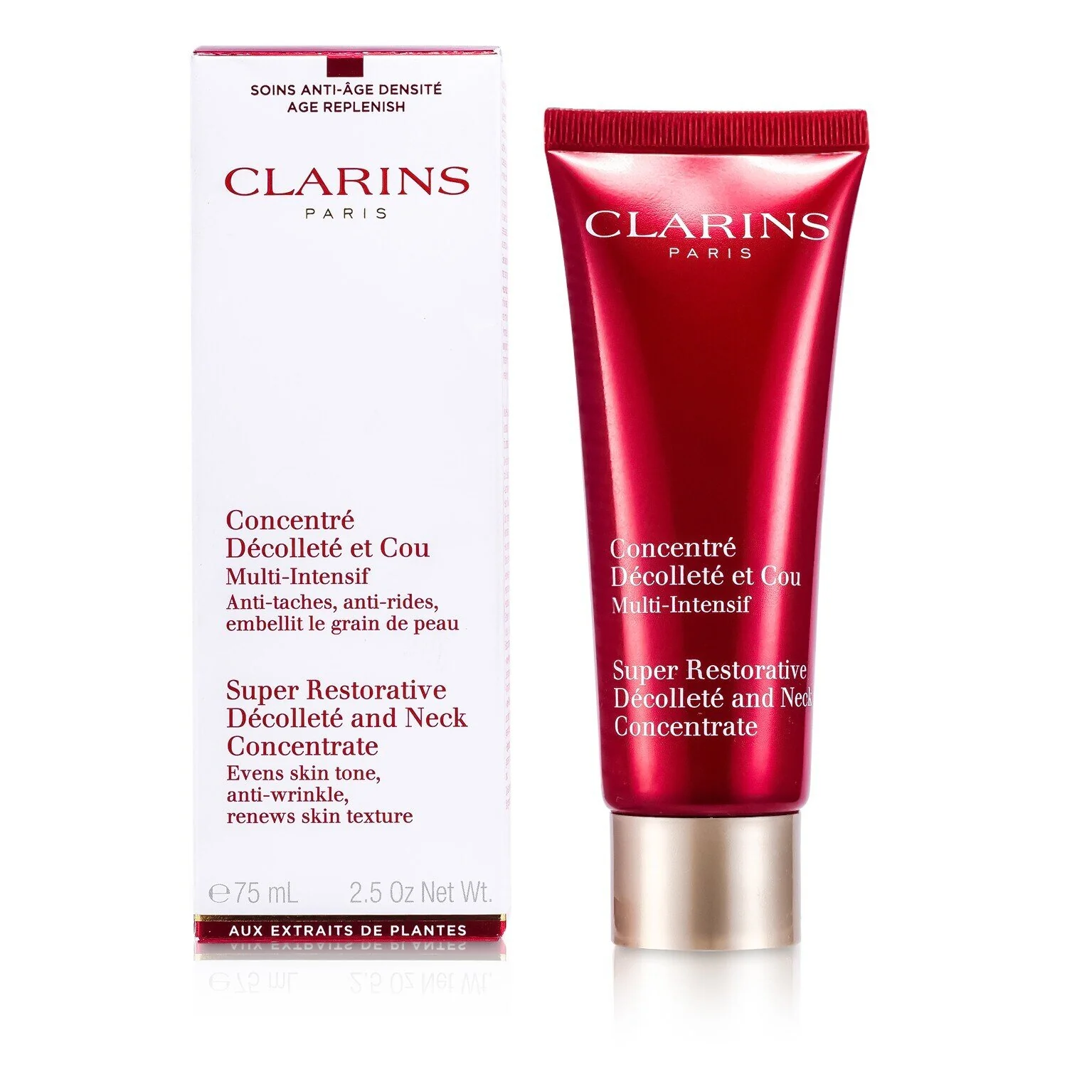 Clarins Super Restorative Decollete & Neck Concentrate  75ml/2.5oz - Olabens
