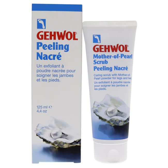 Gehwol Mother-Of-Pearl Scrub by Gehwol for Women - 4.4 oz Scrub - Olabens