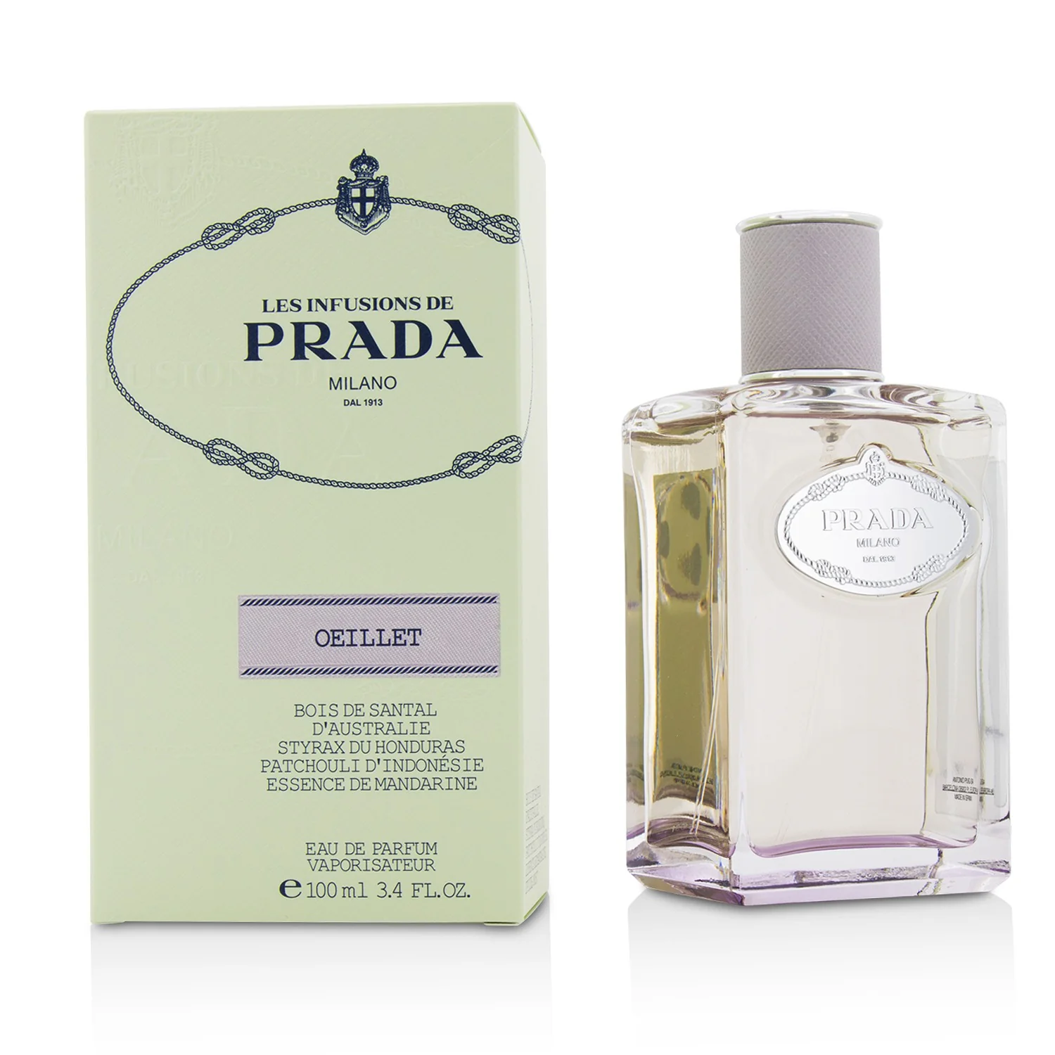 Prada Les Infusions Oeillet Eau De Parfum Spray  100ml/3.4oz - Olabens