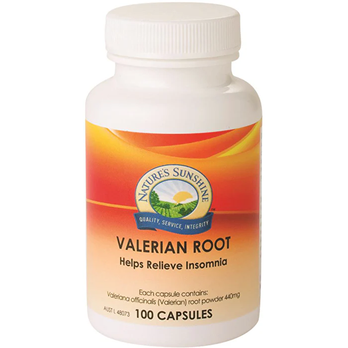 Nature's Sunshine Valerian Root 440mg 100c - Olabens