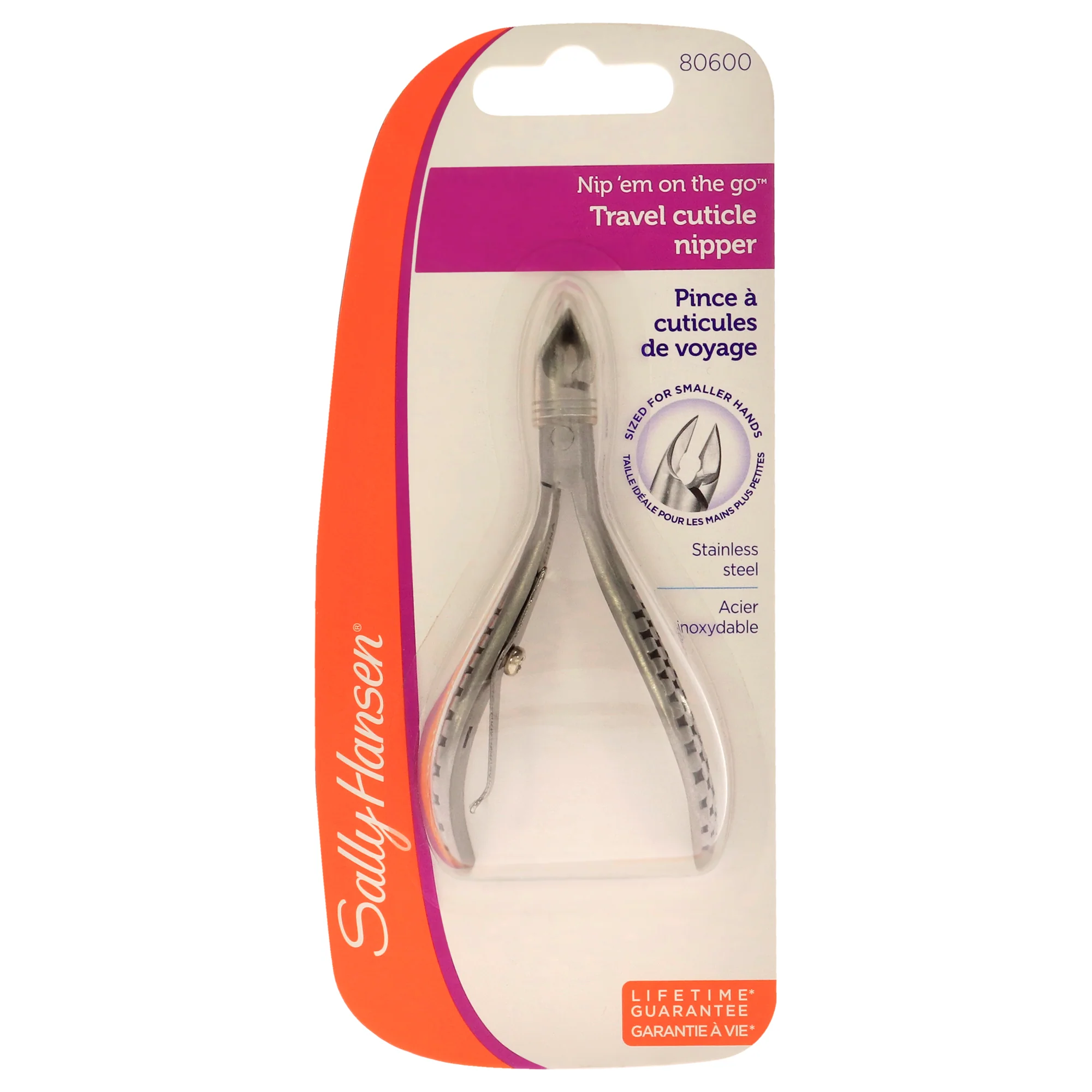 Travel Cuticle Nipper - 80600 by Sally Hansen for Unisex - 1 Pc Nipper - Olabens