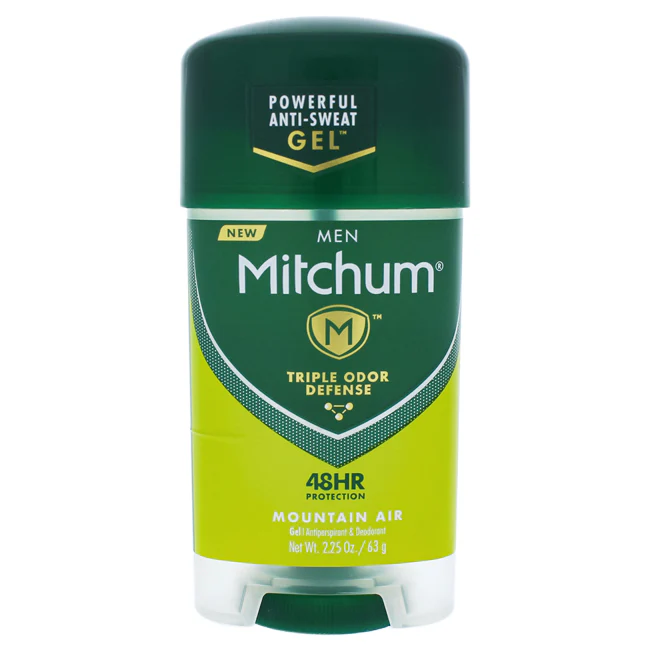 Mitchum Mitchum Power Gel Mountain Air Anti-Perspirant & Deodorant by Mitchum for Men - 2.25 oz Deodorant Stick - Olabens