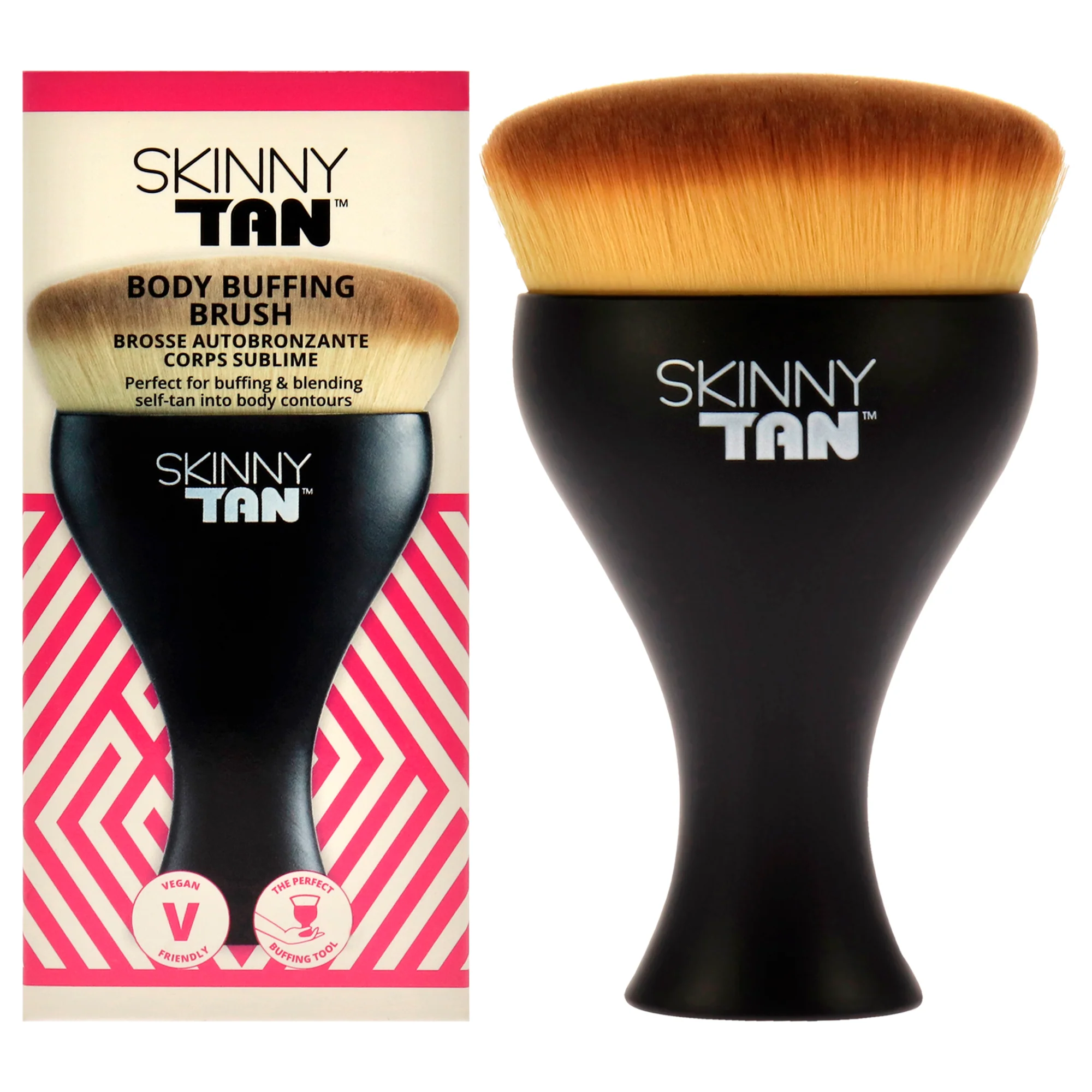 Body Buffing Brush by Skinny Tan for Women - 1 Pc Brush - Olabens