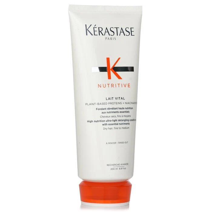 Kerastase Nutritive Lait Vital High Nutrition Ultra-Light Detangling Conditioner (Dry Hair, Fine to Medium) 200ml/6.8oz - Olabens
