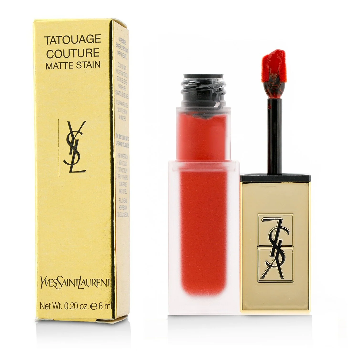 Yves Saint Laurent Tatouage Couture Matte Stain - # 9 Grenat No Rules  6ml/0.2oz - Olabens