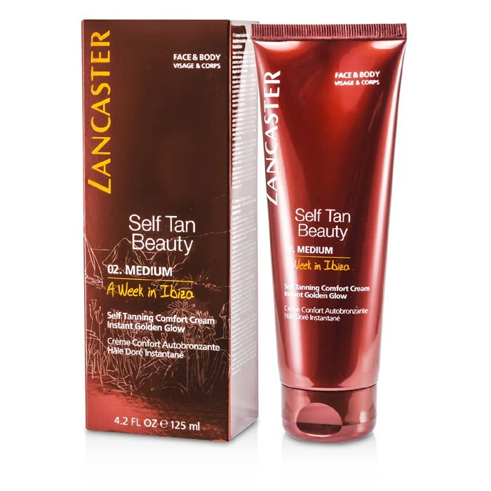 Lancaster Self Tanning Comfort Cream For Face & Body (A Week in Ibiza) 125ml/4.2oz - Olabens