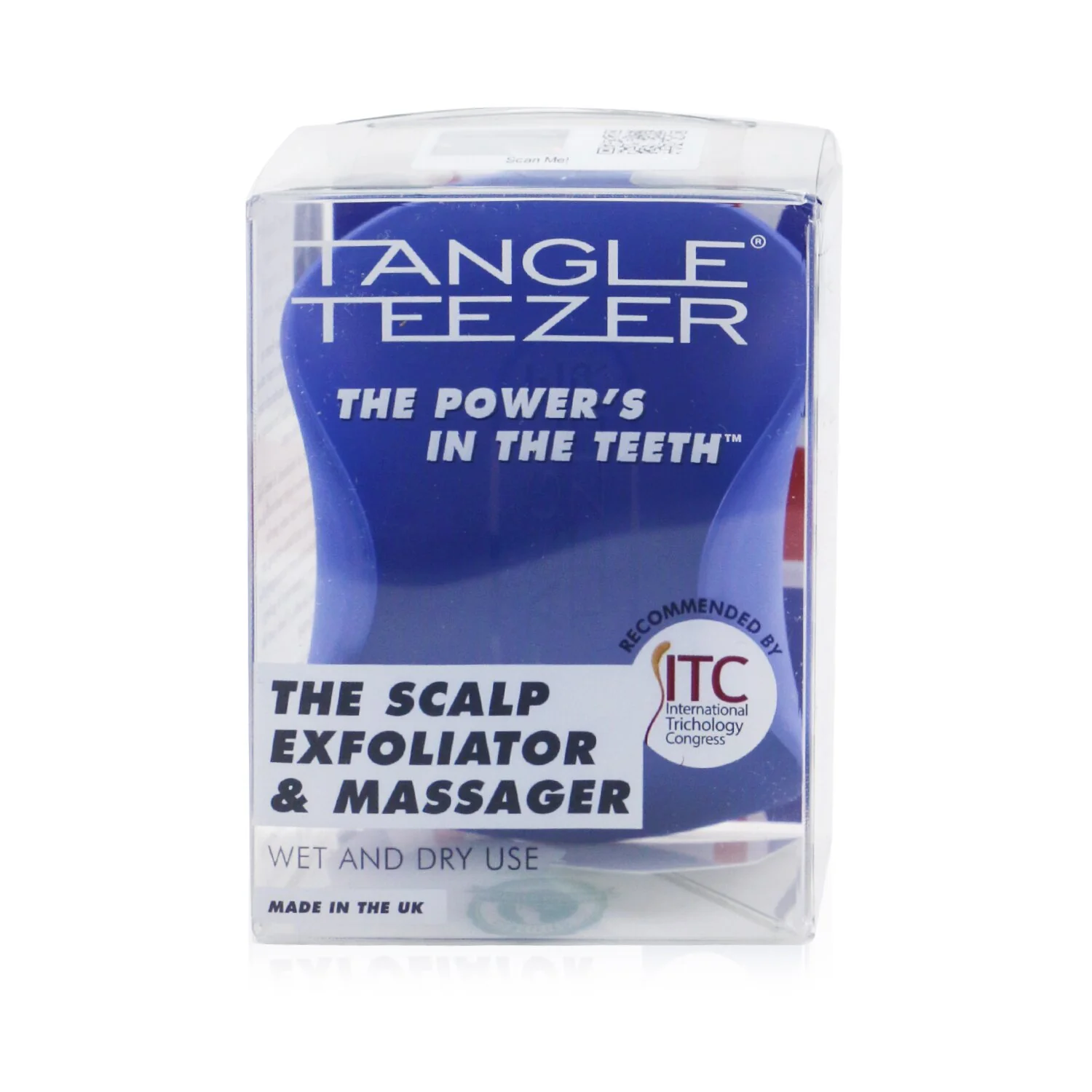 Tangle Teezer The Scalp Exfoliator & Massager Brush - # Coastal Blue  1pc - Olabens