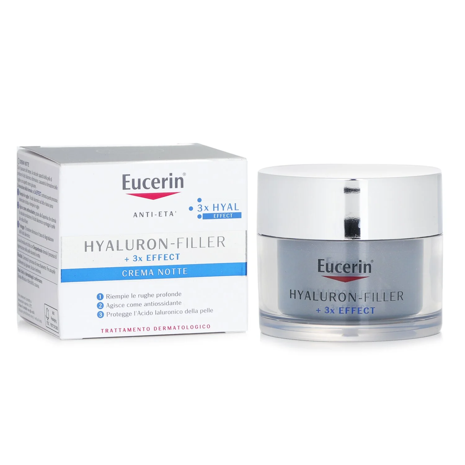Eucerin Anti Age Hyaluron Filler + 3x Effect Night Cream  50ml - Olabens