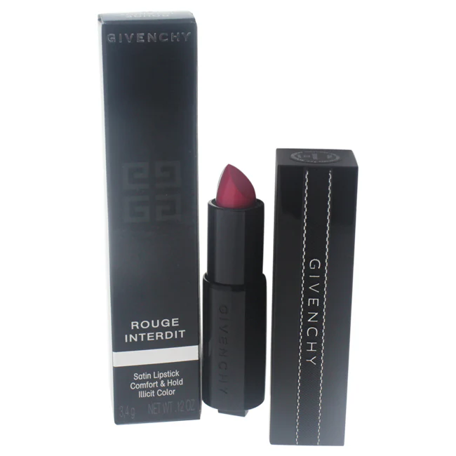 Givenchy Rouge Interdit Satin Lipstick - # 22 Infrarose by Givenchy for Women - 0.12 oz Lipstick - Olabens
