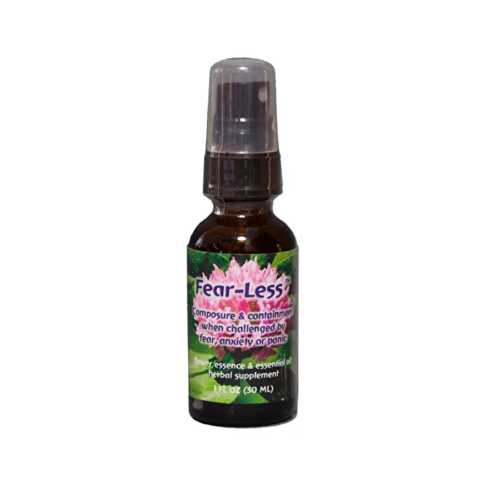 Fes Flower Essences FES Organic Flourish Formula (Flower Essence & Essential Oil) Fear-Less Spray 30ml - Olabens