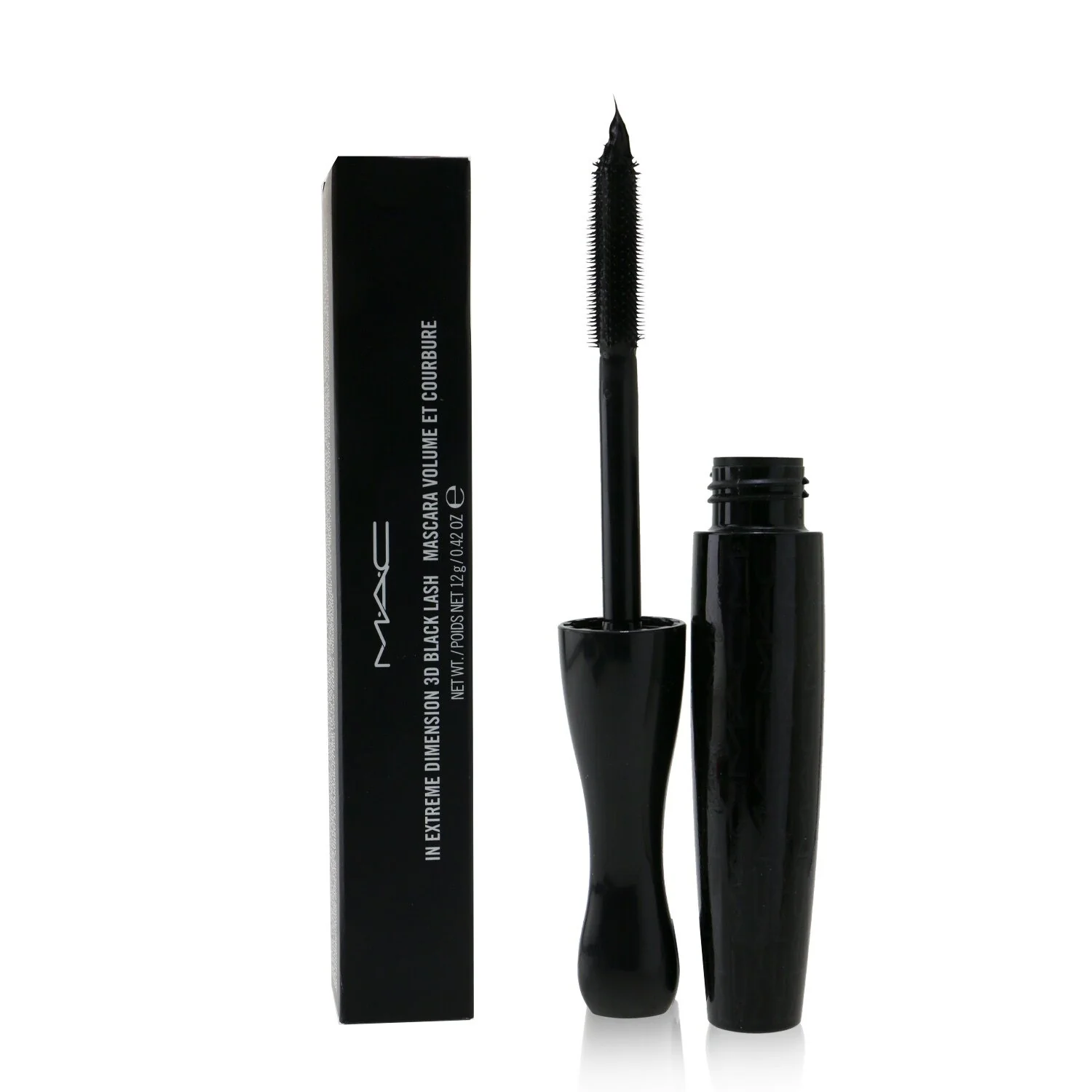 MAC In Extreme Dimension 3D Black Lash Mascara - # 3D Black  12g/0.42oz - Olabens