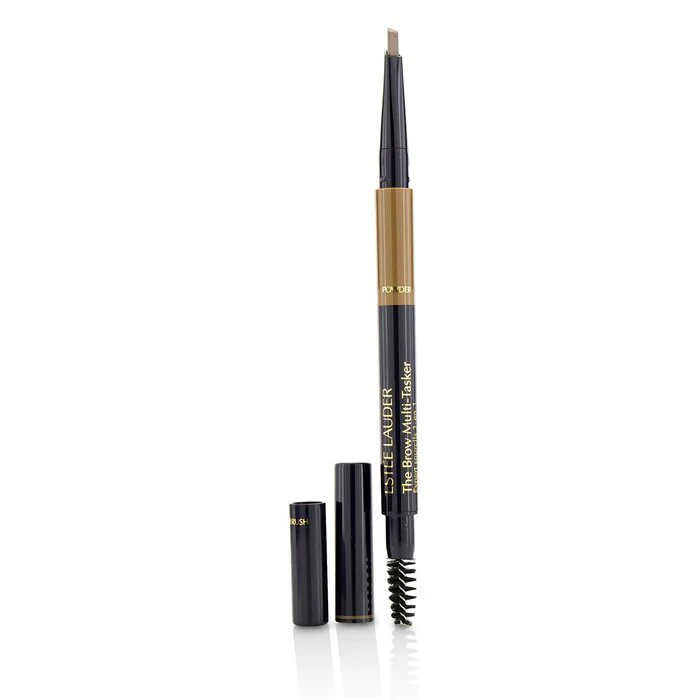 Estee Lauder The Brow MultiTasker 3 in 1 (Brow Pencil, Powder and Brush) - # 02 Light Brunette 0.45g/0.018oz - Olabens
