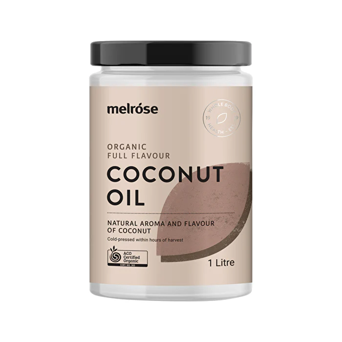 Melrose Organic Coconut Oil Full Flavour 1000ml - Olabens