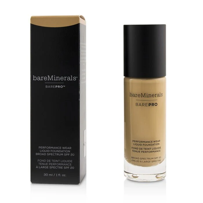 BareMinerals BarePro Performance Wear Liquid Foundation SPF20 - # 18 Pecan 30ml/1oz - Olabens