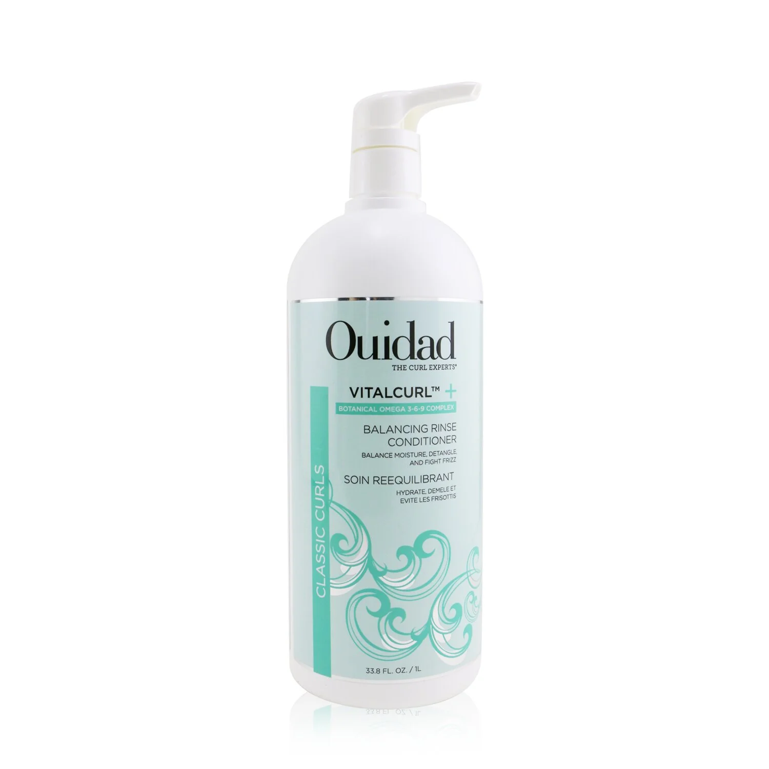 Ouidad VitalCurl+ Balancing Rinse Conditioner (Classic Curls)  1000ml/33.8oz - Olabens