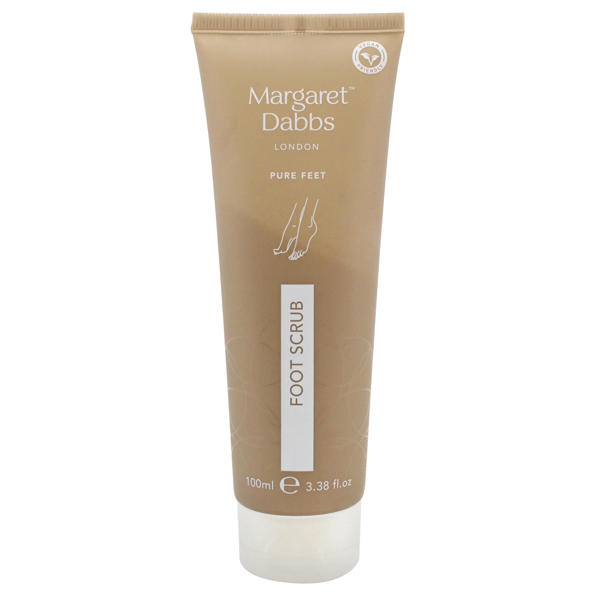 Margaret Dabbs Pure Natural Foot Scrub by Margaret Dabbs for Unisex - 3.38 oz Scrub - Olabens