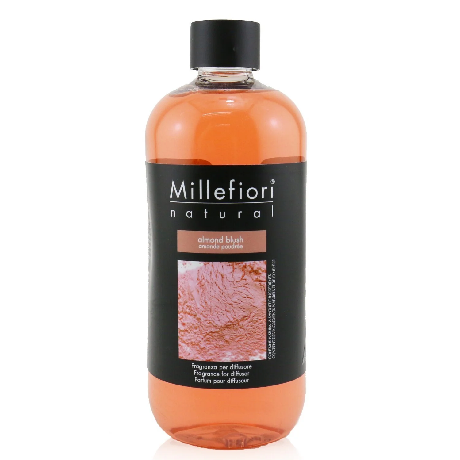 Millefiori Natural Fragrance Diffuser Refill - Almond Blush  250ml/8.45oz - Olabens