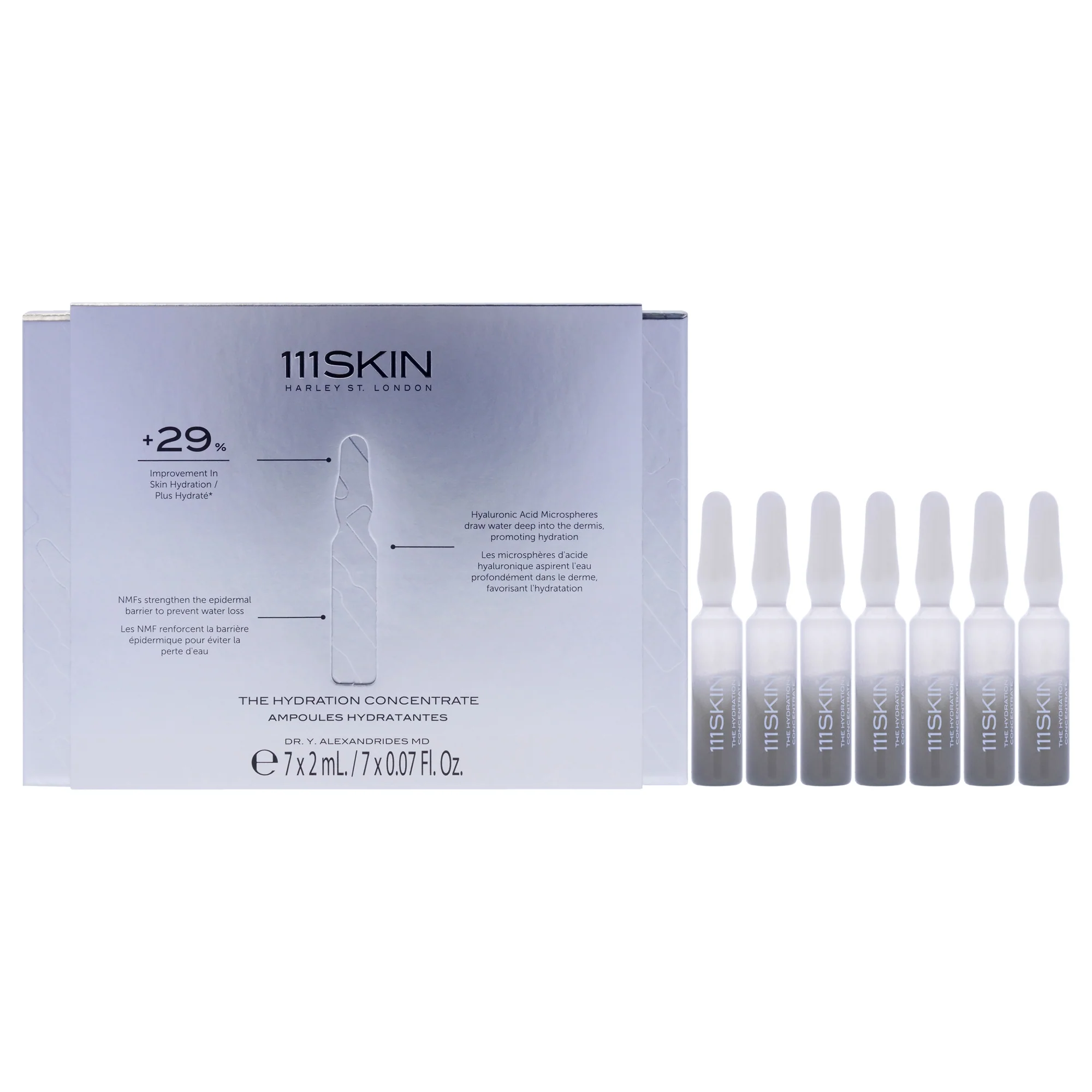 The Hydration Concentrate by 111Skin for Unisex - 7 x 0.07 oz Treatment - Olabens