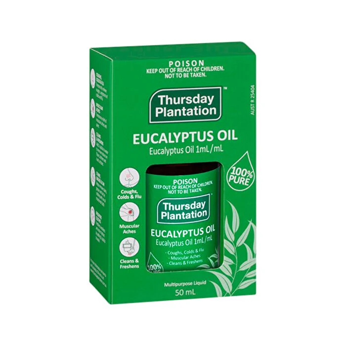 Thursday Plantation Eucalyptus Oil 100% Pure 50ml - Olabens