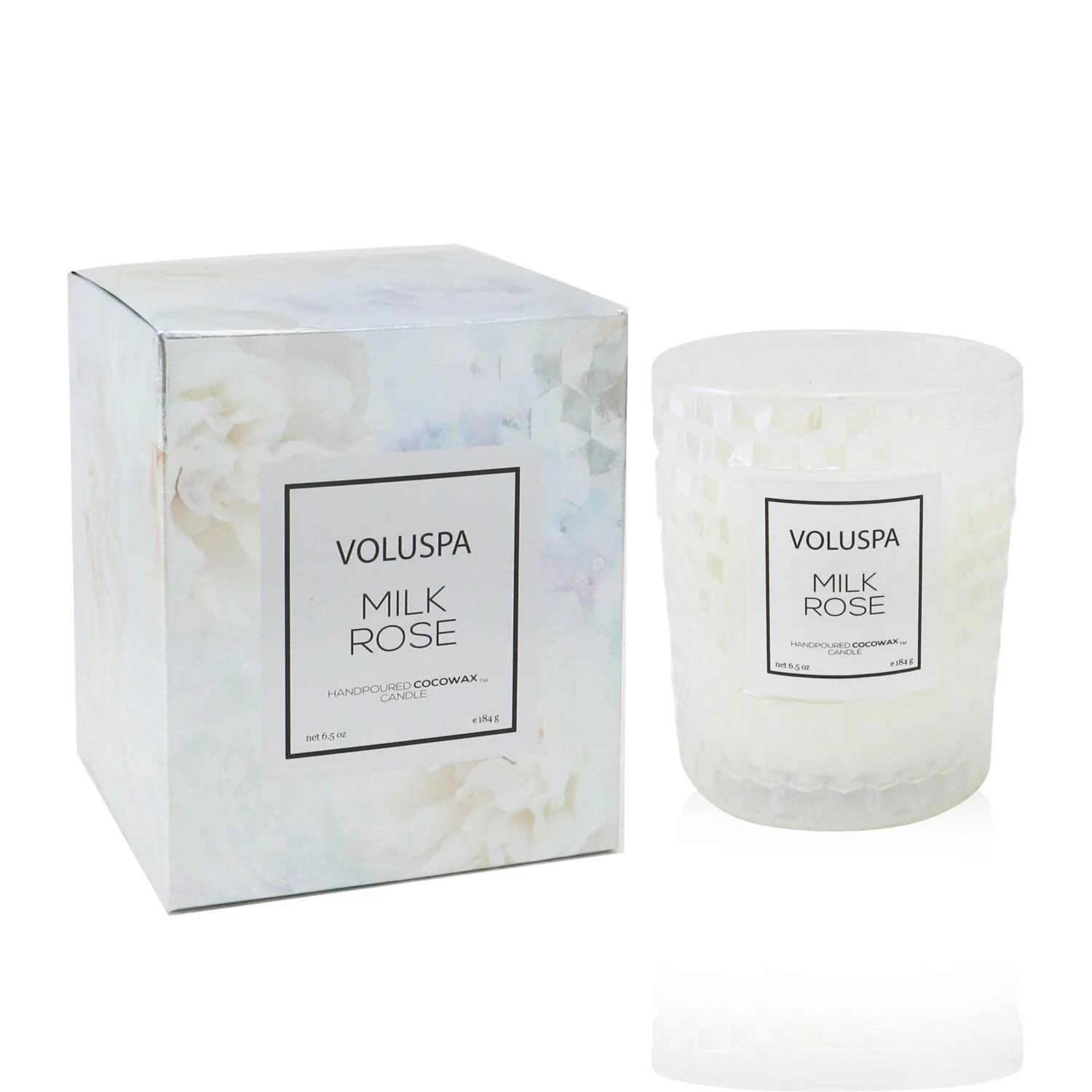Voluspa Classic Candle - Milk Rose  184g/6.5oz - Olabens