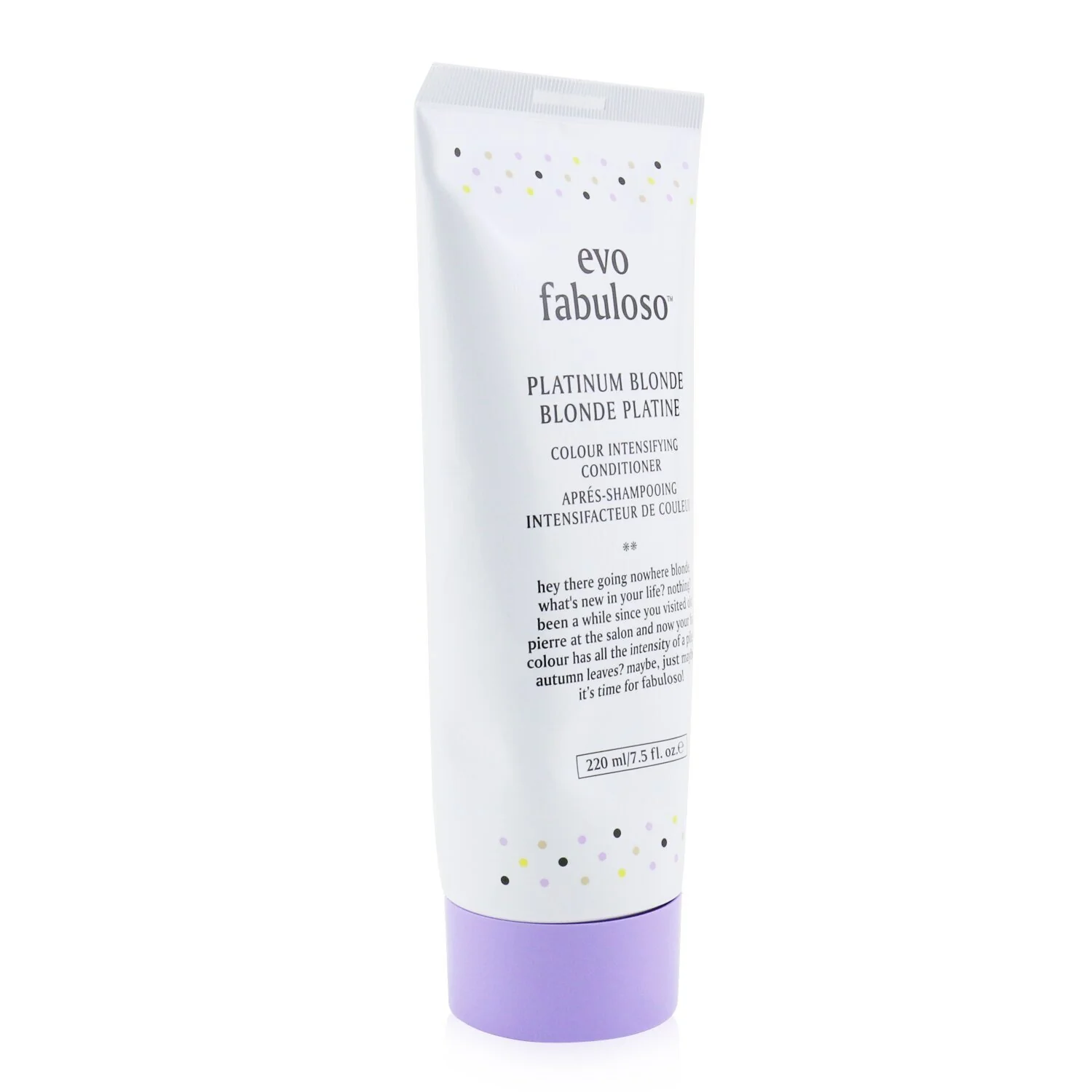 Evo Fabuloso Colour Intensifying Conditioner - # Platinum Blonde  220ml/7.5oz - Olabens