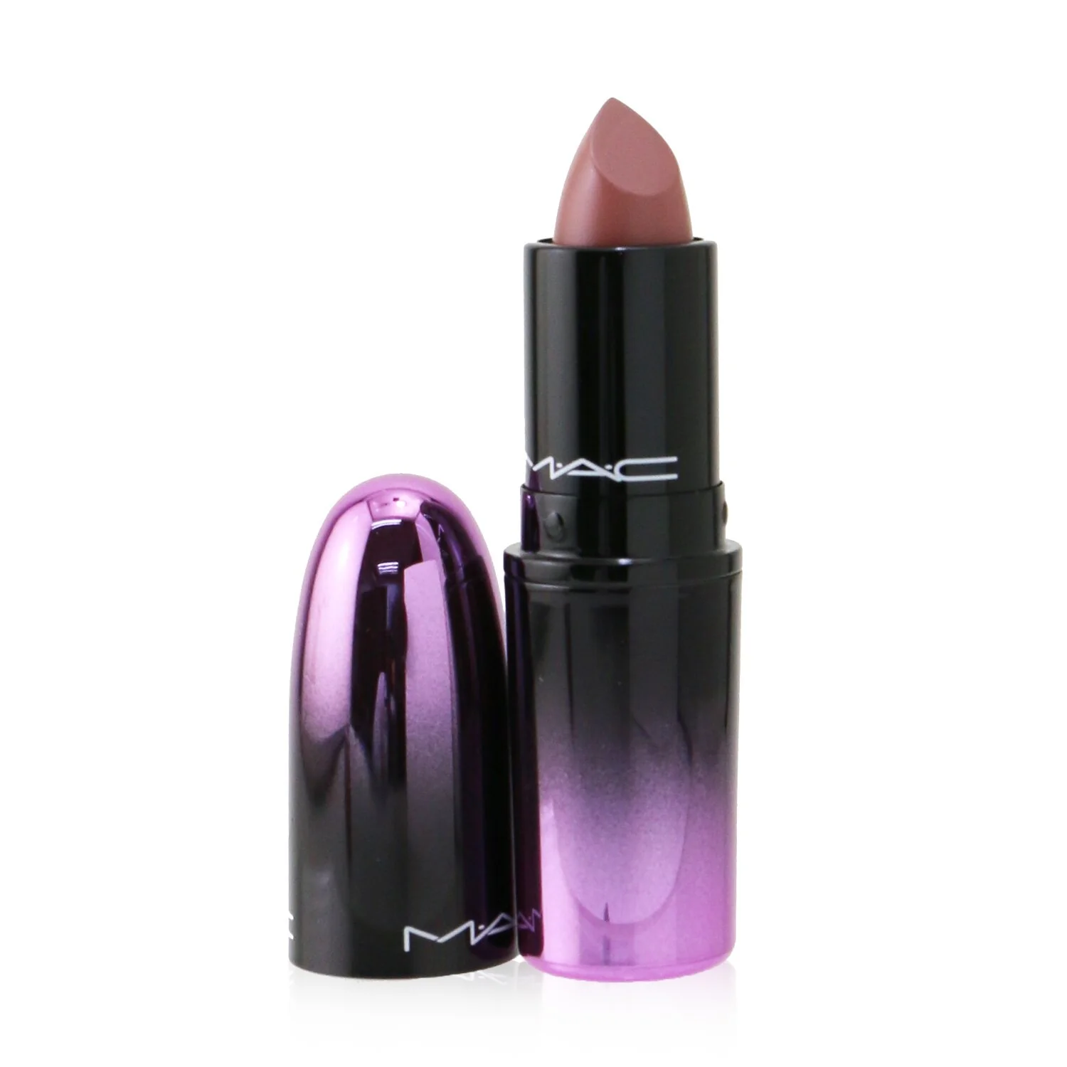 MAC Love Me Lipstick - # 406 Make Me Care (Burnt Orange Red)  3g/0.1oz - Olabens