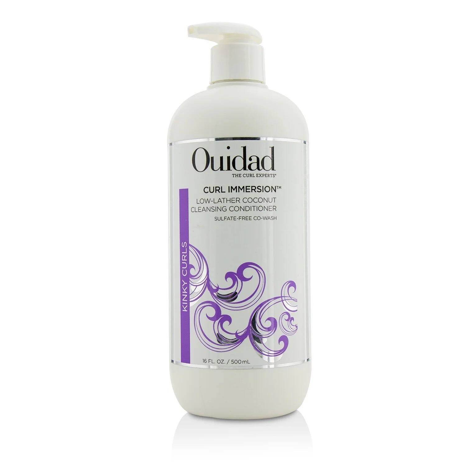 Ouidad Curl Immersion Low-Lather Coconut Cleansing Conditioner (Kinky Curls)  500ml/16oz - Olabens