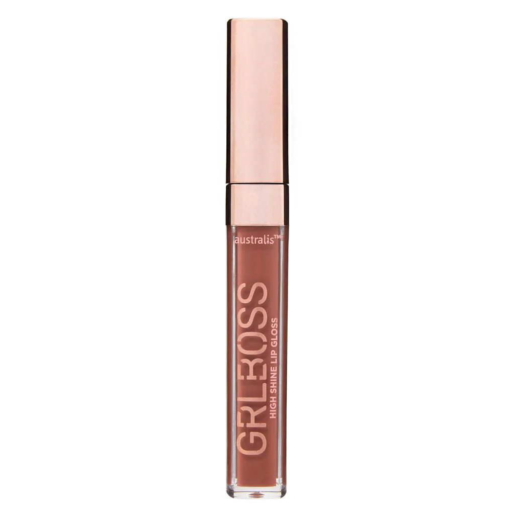 Australis Grlboss High Shine Lip Gloss 5.2ml - My Boo - Olabens