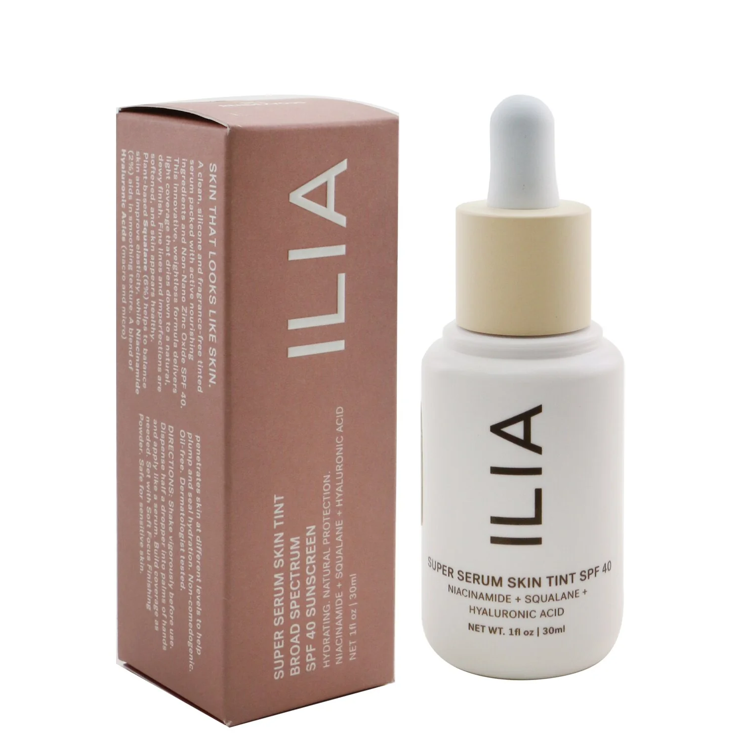 ILIA Super Serum Skin Tint SPF 40 - # ST3 Balos (Very Light With Neutral Cool Undertones)  30ml/1oz - Olabens