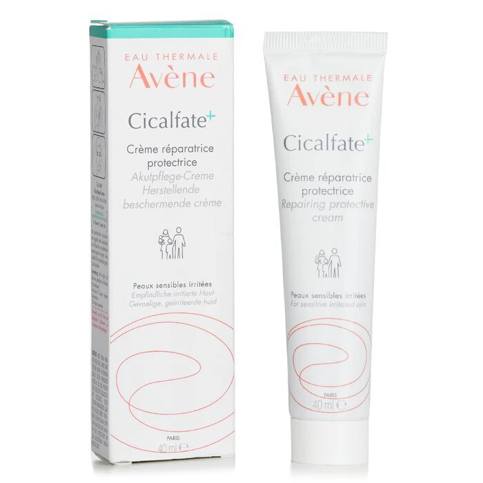 Avene Cicalfate+ Repairing Protective Cream - For Sensitive Irritated Skin 40ml/1.35oz - Olabens