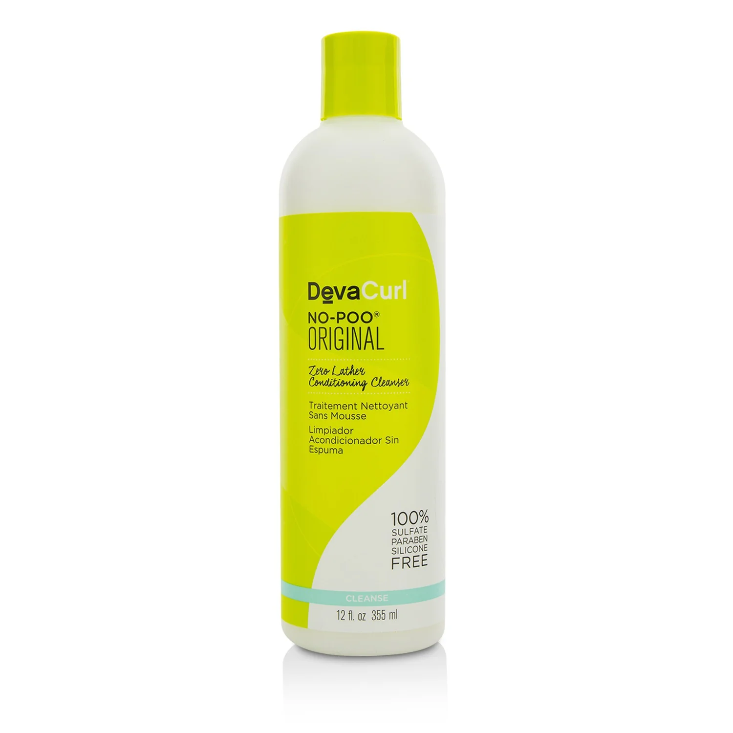 DevaCurl No-Poo Original (Zero Lather Conditioning Cleanser - For Curly Hair)  946ml/32oz - Olabens