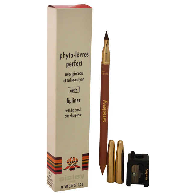 Sisley Phyto-Lèvres Perfect With Lip Brush and Sharpener - Nude by Sisley for Women - 0.04 oz Lip Liner - Olabens