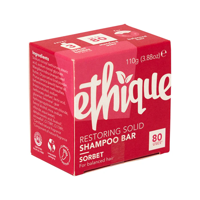 Ethique Solid Shampoo Bar Sorbet Balanced Hair 110g - Olabens